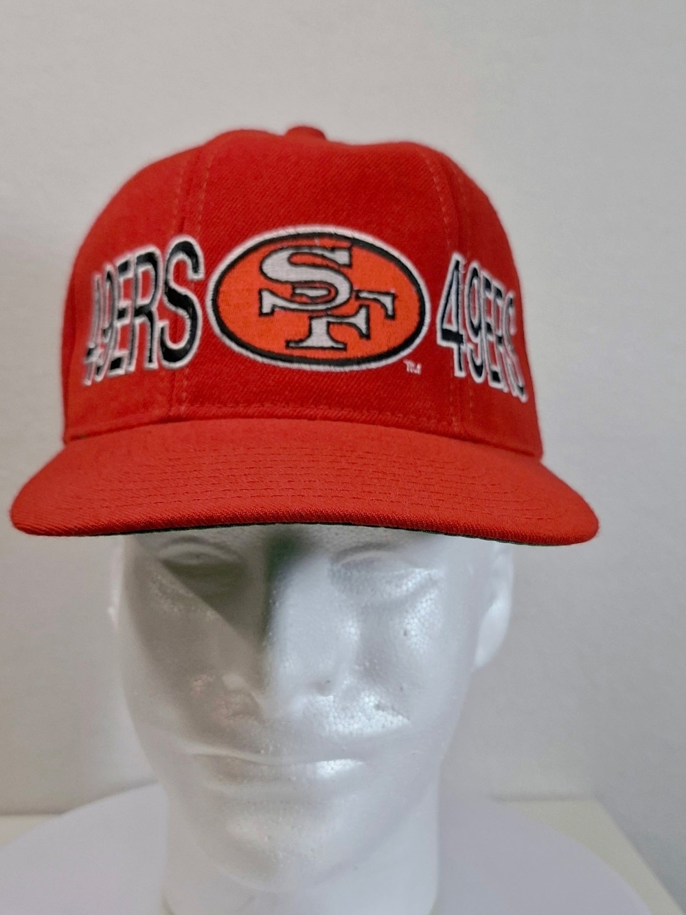 STARTER Vintage Red San Francisco 49ers Snapback Hat